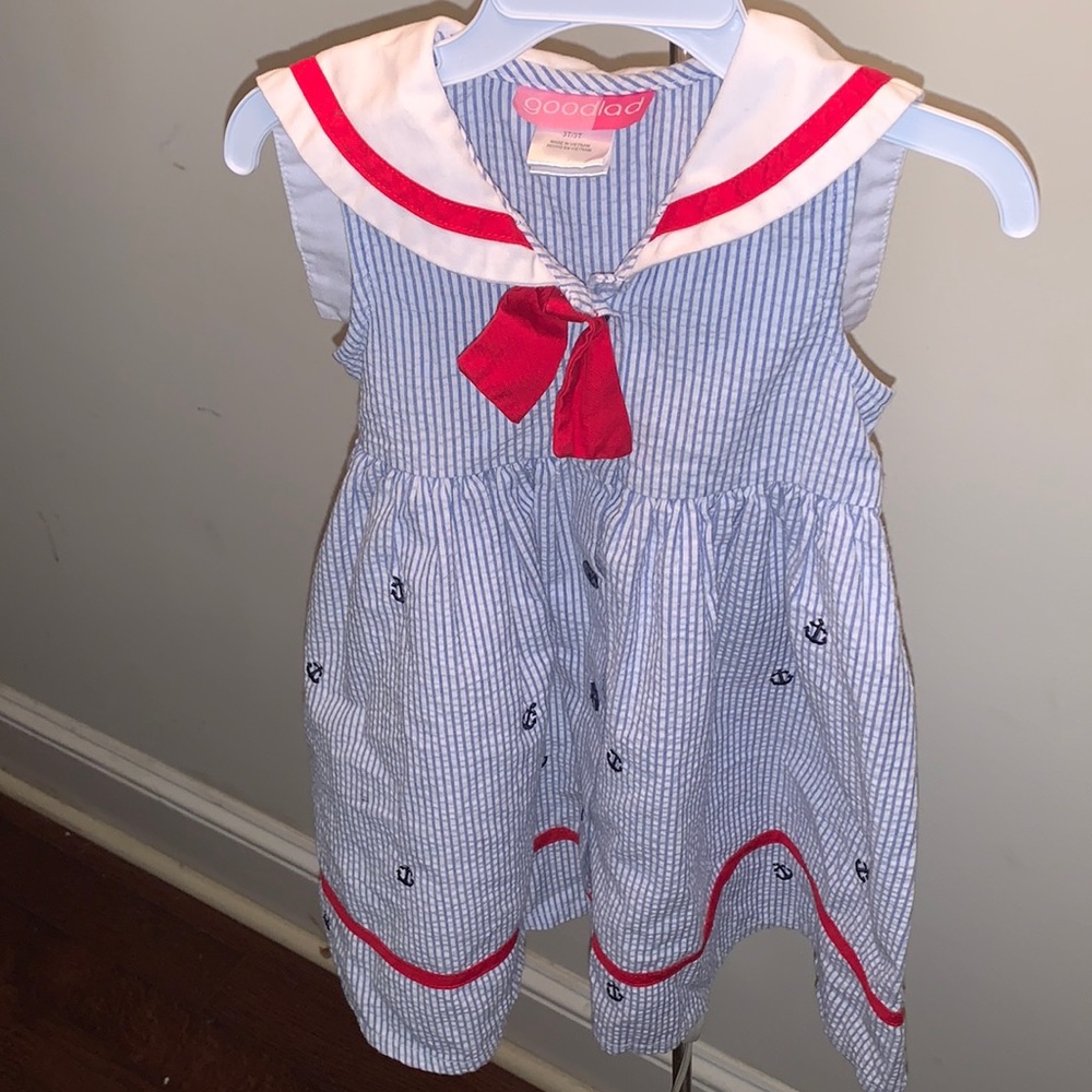 Toddler sailor dress